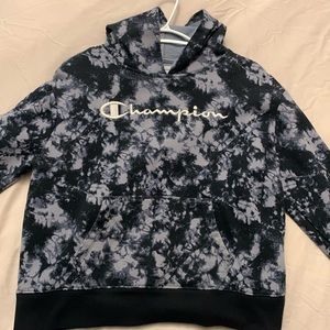 Medium 𝅺champion grey hoodie